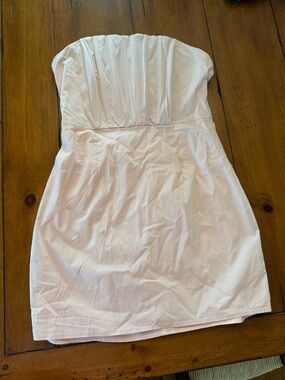 superdown Blush Pink Strapless Mini Dress